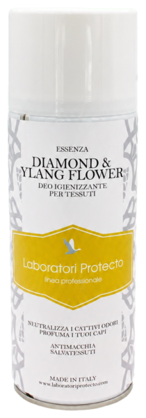 Deo Spray Igienizzante Tessuti DIAMOND & YLANG FLOWER