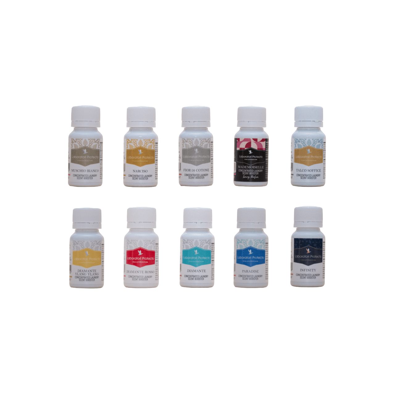 Kit Viaggio Olfattivo - 10 essenze profuma bucato da 10ml